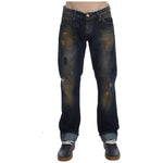 Acht Elegant Straight Fit Men's Denim Jeans Acht Dark Slate Gray