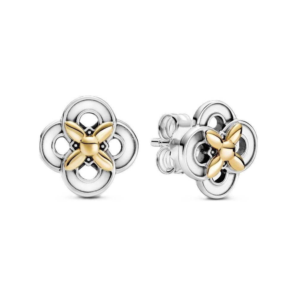 PANDORA JEWELS Mod. TWO-TONE FLOWER