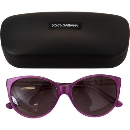 Dolce & Gabbana Purple Acetate Frame Round Shades DG4171P Sunglasses