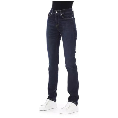 Baldinini Trend Blue Cotton Women's Jeans