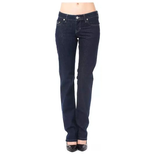 Ungaro Fever Blue Cotton Women's Jeans