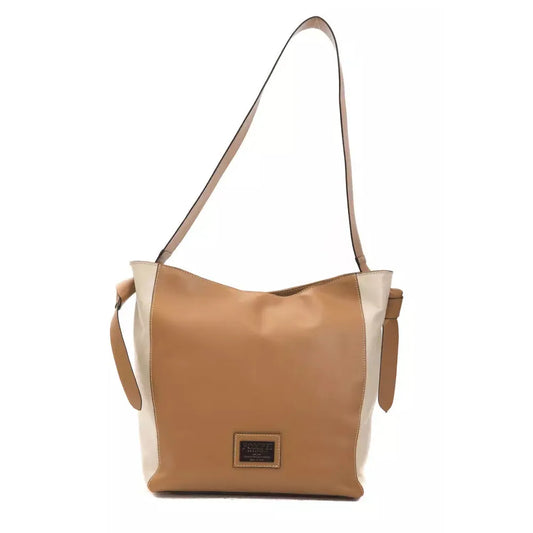 Pompei Donatella Brown Leather Women Shoulder Bag PO-5841-FBB-389