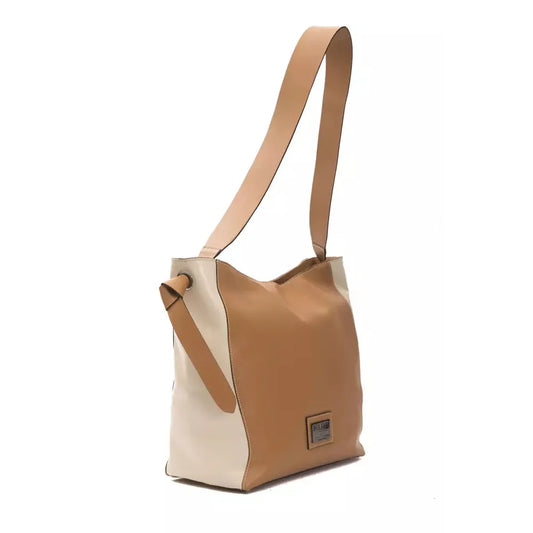 Pompei Donatella Brown Leather Women Shoulder Bag PO-5841-FBB-389