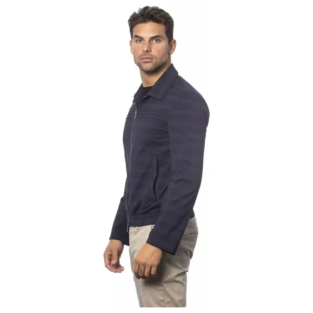 Verri Elegant Wool Blend Bomber Jacket