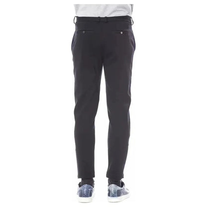 Verri Blue Viscose Men Pant Jeans & Pants