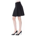 BYBLOS Black Polyester Women Skirt BY-17682-IT42|M