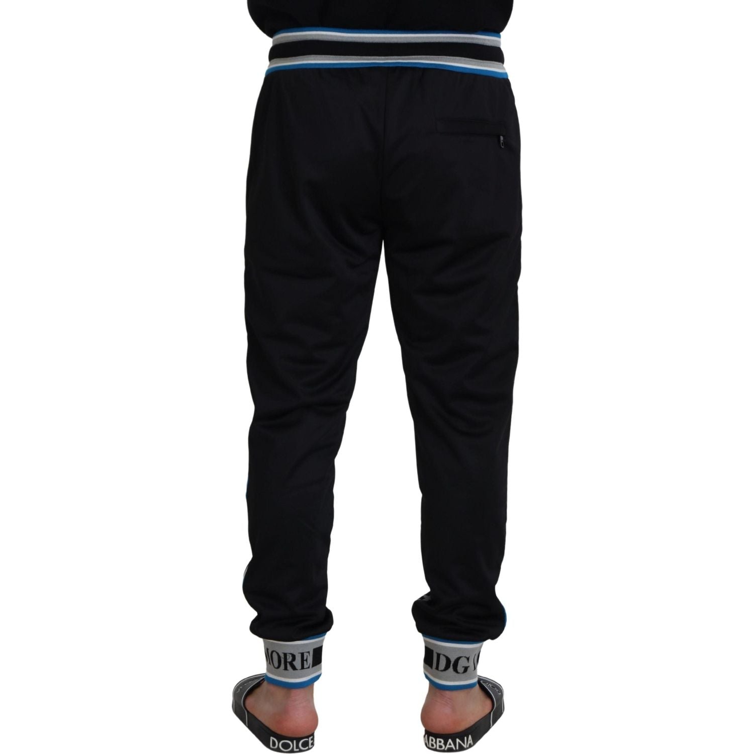 Dolce & Gabbana Multicolor DG King Leopard Print Jogger Pants