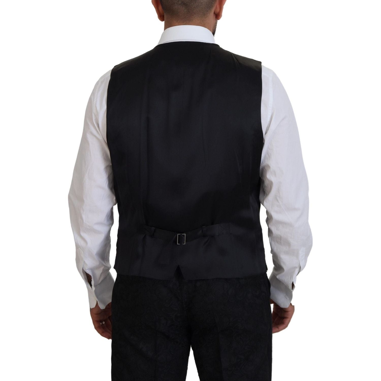 Dolce & Gabbana Black Gold Fantasy Tuxedo Slim Fit Suit