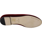Dolce & Gabbana Bordeaux Velvet Devotion Loafers Dolce & Gabbana Rosy Brown