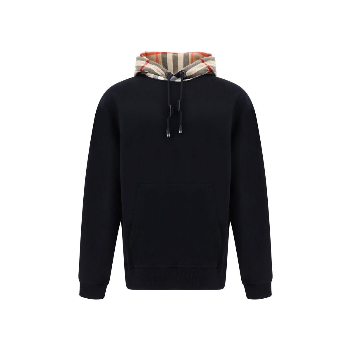 Burberry Elegant Oversize Black Samuel Hoodie