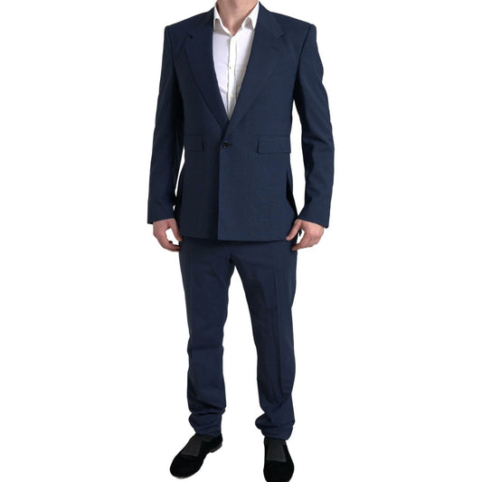 Dolce & Gabbana Blue 2 Piece Single Breasted SICILIA Suit Dolce & Gabbana