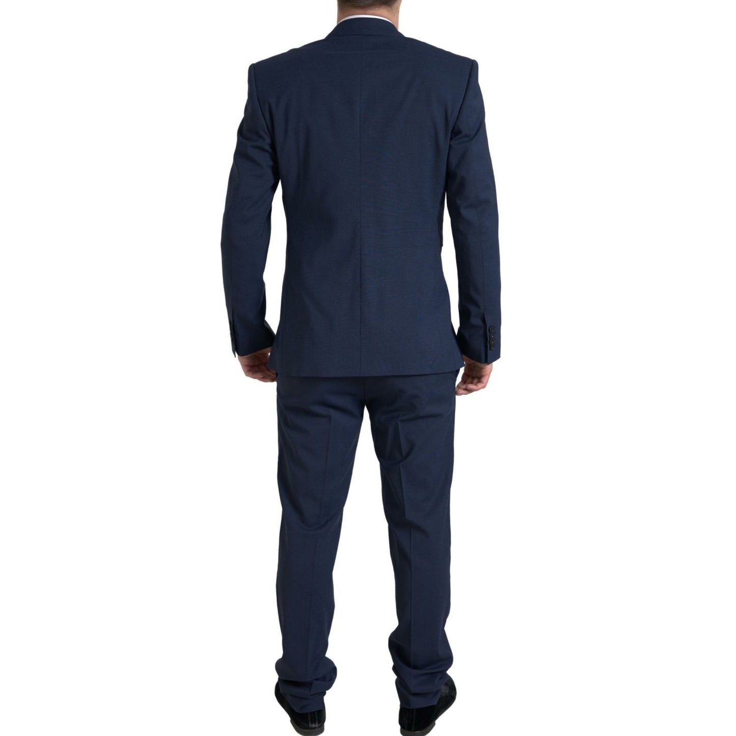 Dolce & Gabbana Blue 2 Piece Single Breasted SICILIA Suit