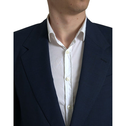 Dolce & Gabbana Blue 2 Piece Single Breasted SICILIA Suit