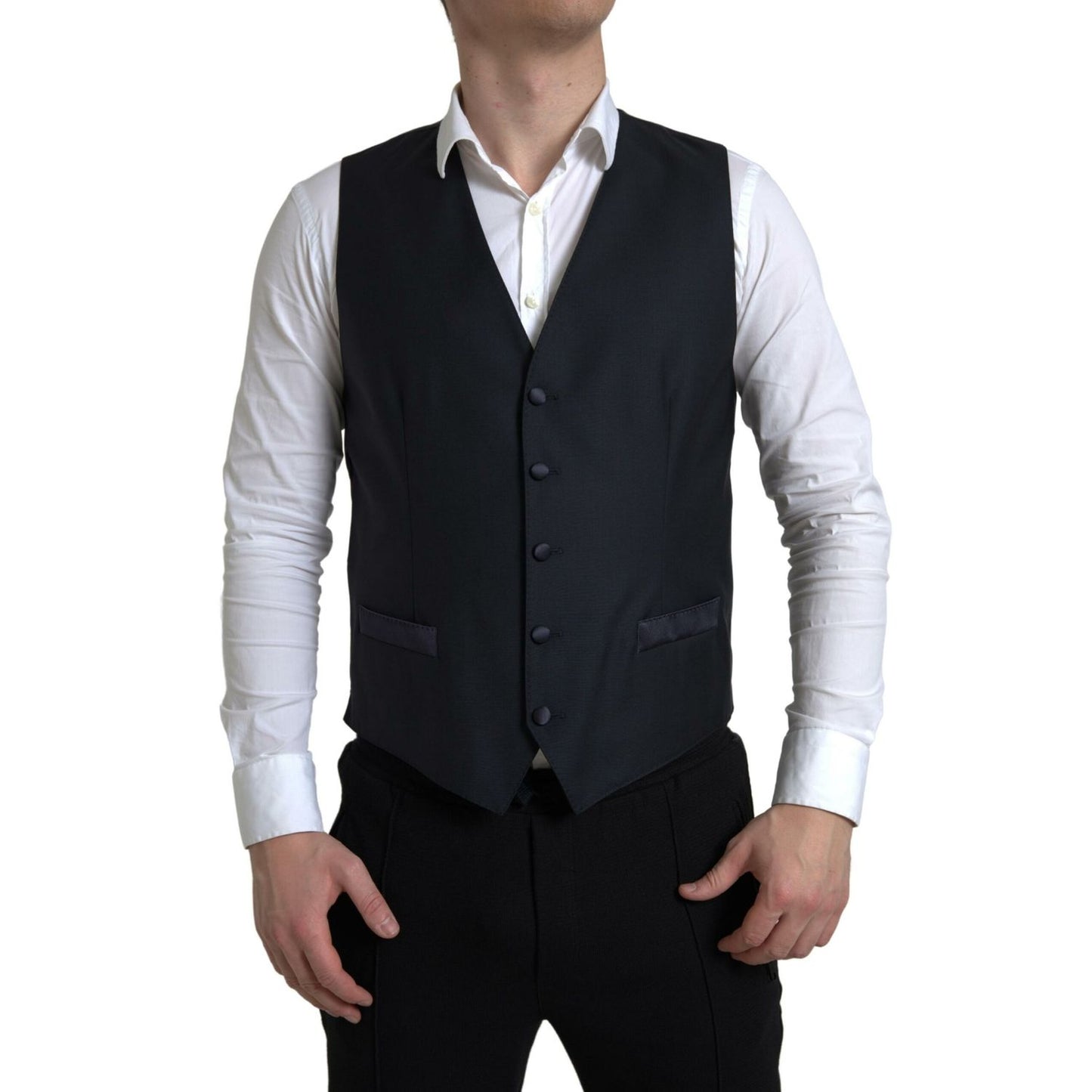 Dolce & Gabbana Blue 2 Piece Single Breasted MARTINI Suit