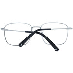 Bally Black Men Glasses Frame in full-rim metal with demo lenses and black color, size 54-19-145, includes branded case.