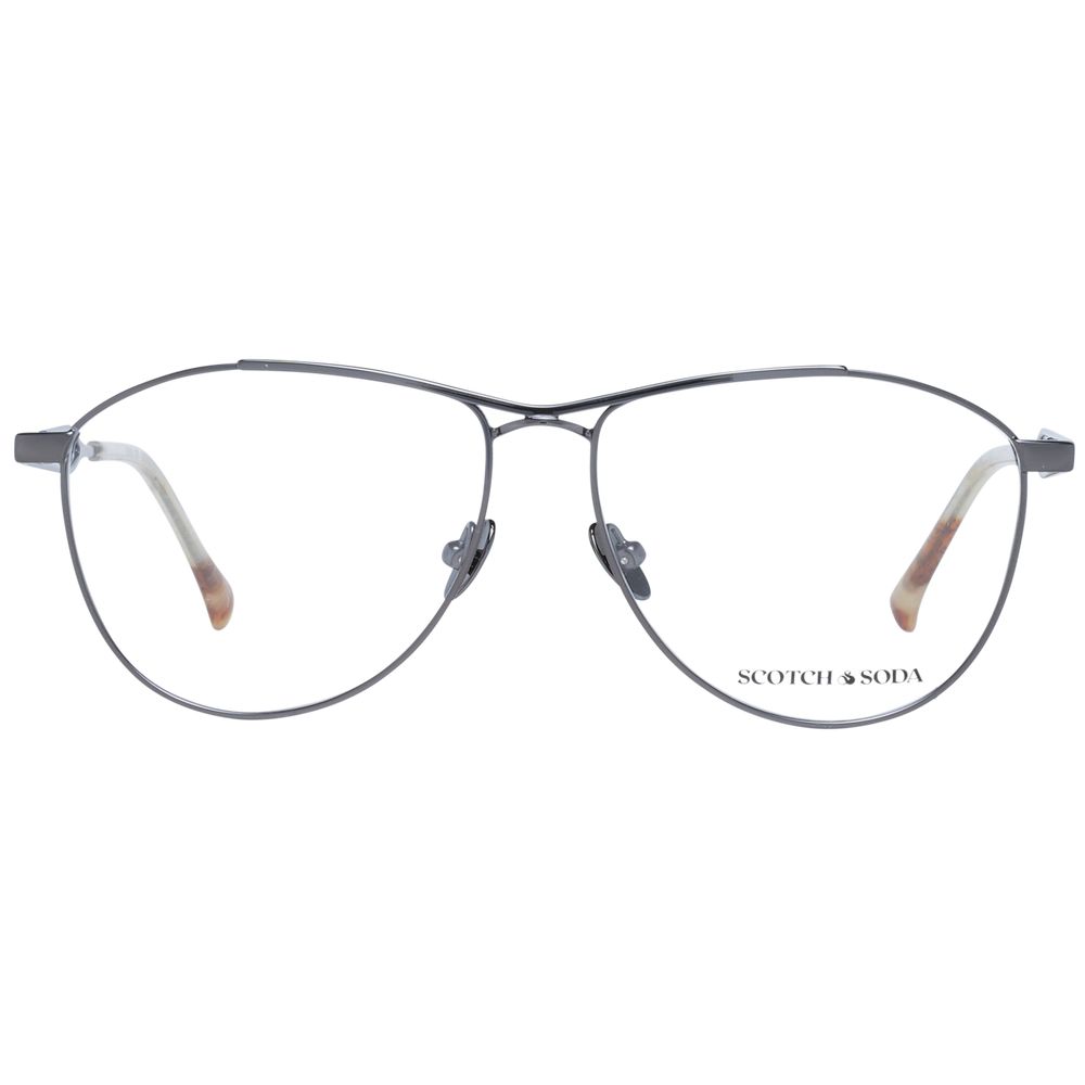 Scotch & Soda Gray Metal Glasses (Frames)