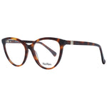 Max Mara Brown Women Glasses Frame acetate full-rim cat eye style with demo lenses, 54-16-140 size, includes branded case.
