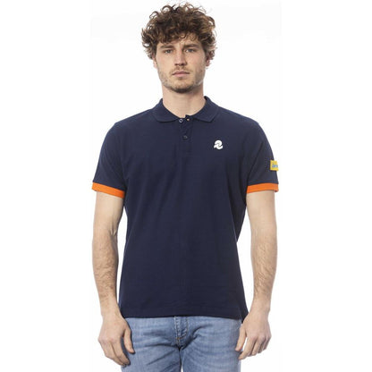 Invicta Blue Cotton Men's Polo Shirt Invicta