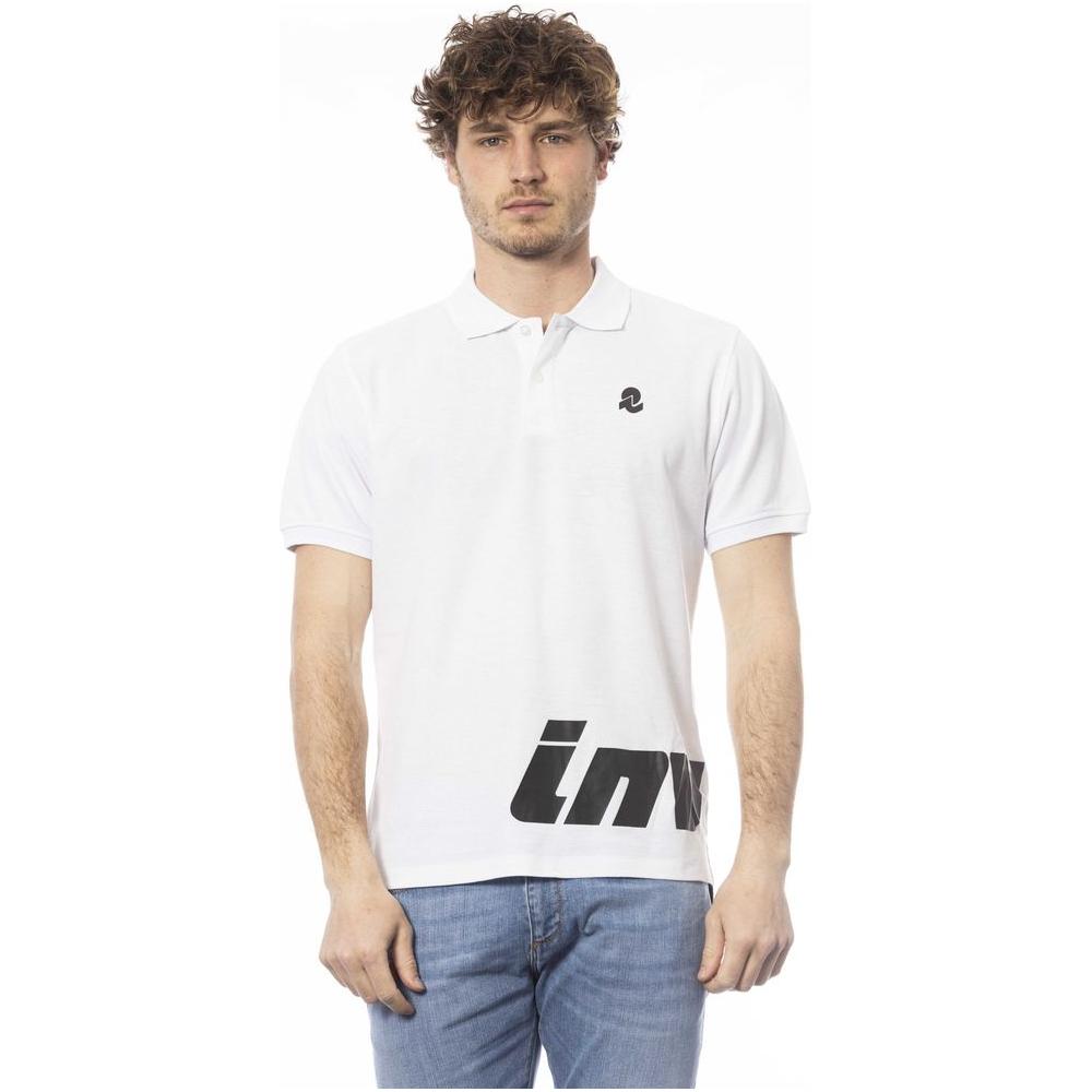 Invicta White Cotton Men Polo Shirt