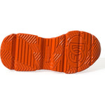 Dolce & Gabbana Orange Breezy High-Top Sneakers Charm Dolce & Gabbana Firebrick