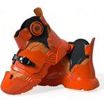Dolce & Gabbana Orange Breezy High-Top Sneakers Charm Dolce & Gabbana Sienna