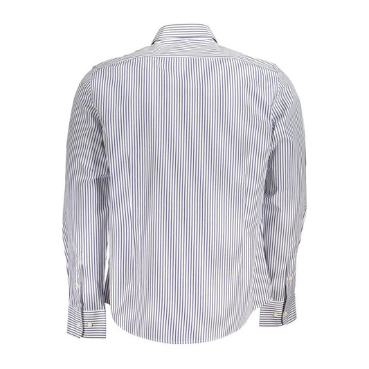 La Martina Elegant Long-Sleeved Striped Shirt for Men LAMA-27119-L-FBB-134