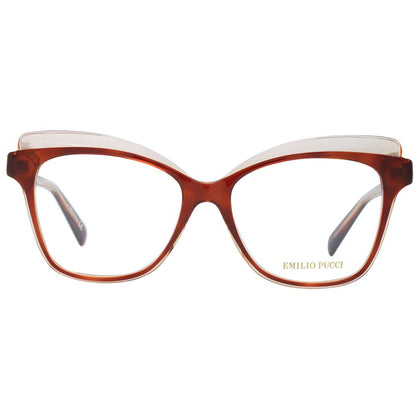 Emilio Pucci Brown Plastic Glasses (Frames)