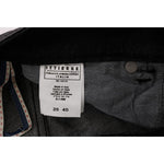 Acht Black Denim Cotton Bottoms Slim Fit Jeans SIG30415-1