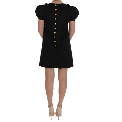 Dolce & Gabbana Gray Crystal "Dreaming of My Prince" Dress