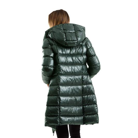 Refrigiwear Green Polyester Women Jacket RE-11344-XS