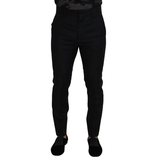 Dsquared² Back Virgin Wool Slim Fit Men Formal Pants PAN74470-48