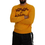 Dsquared² Orange Wool Long Sleeves Men Pullover Sweater TSH83538-48