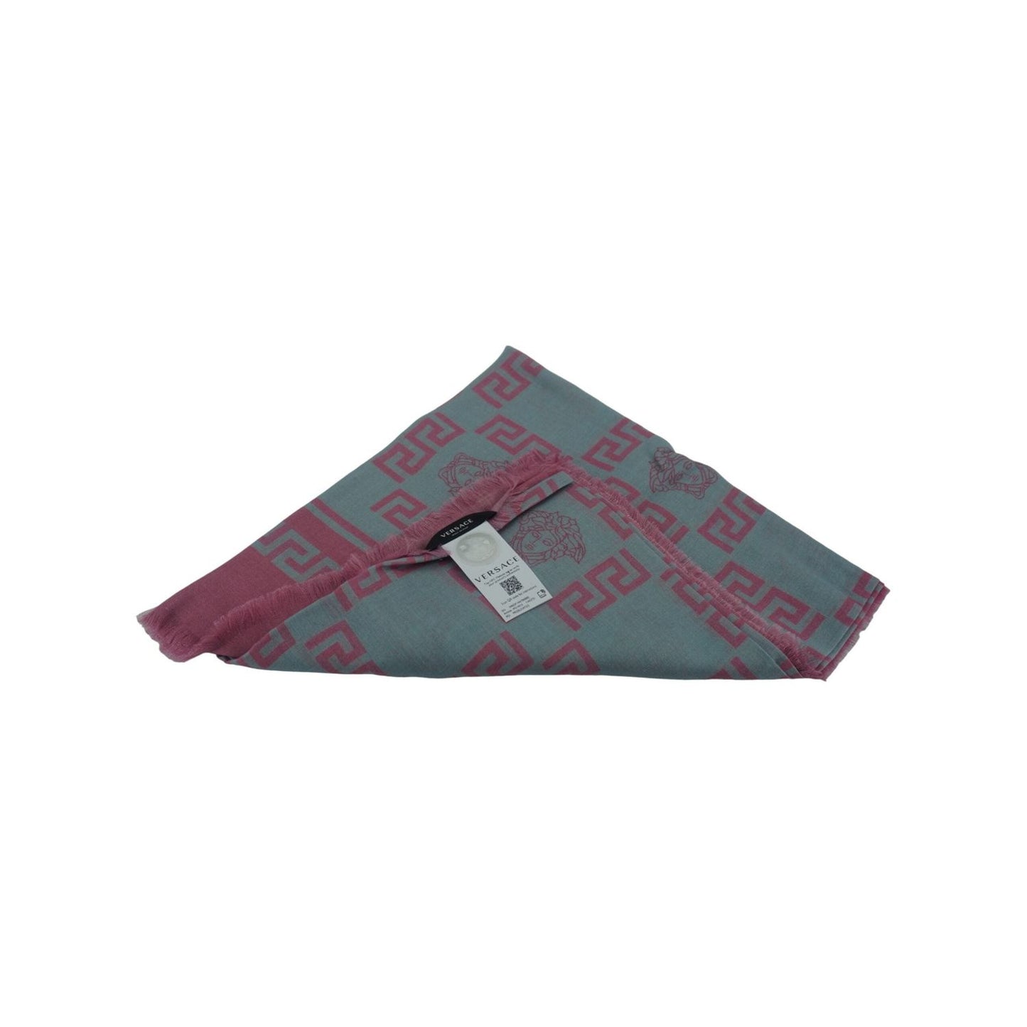 Versace Light Pink MD and Cashmare Medusa Scarf 8052045661557-FBB-V70007