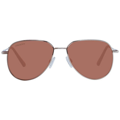 Serengeti Rose Gold Metal Sunglasses