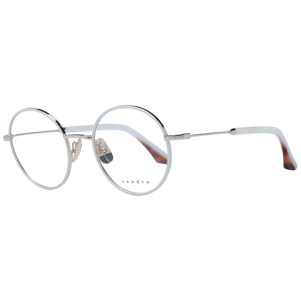 Sandro White Stainless Steel Glasses (Frames)