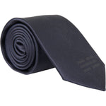 Dolce & Gabbana Blue Solid Silk Adjustable Tie Men Dolce & Gabbana Dark Slate Gray