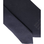 Dolce & Gabbana Blue Solid Silk Adjustable Tie Men Dolce & Gabbana Dark Slate Gray