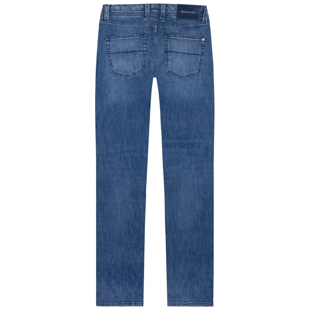 Tramarossa Blue Cotton Men Jeans