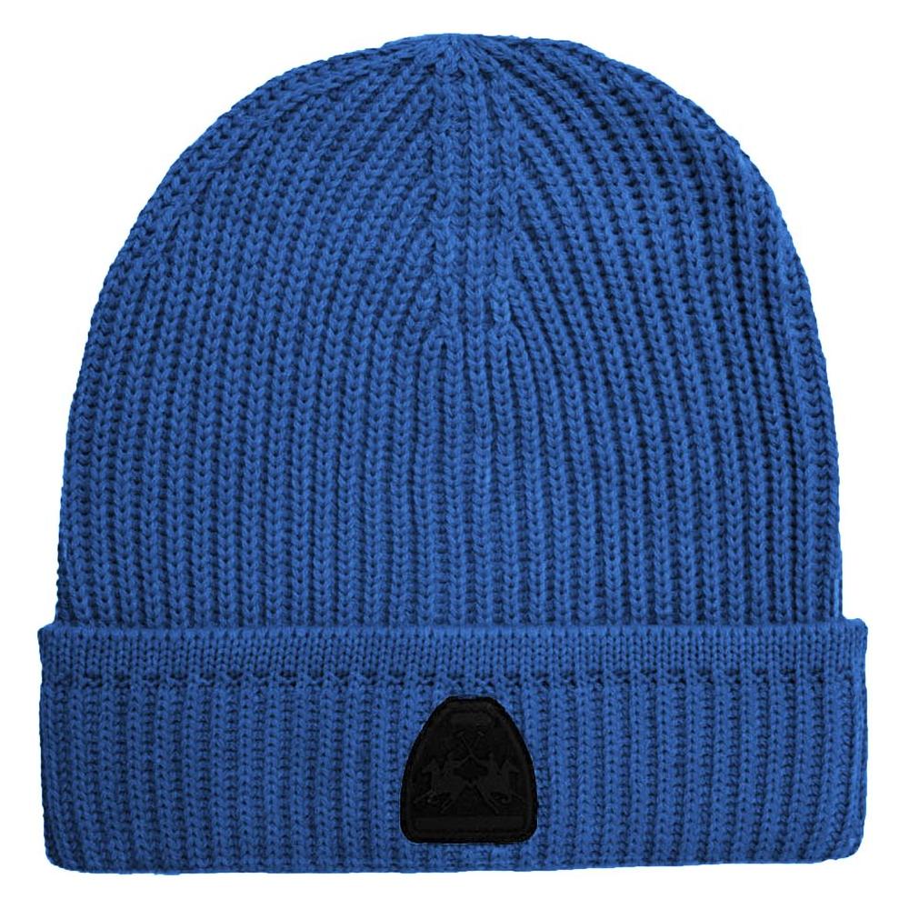 La Martina Blue Acrylic Men Beanie LAMA-13154