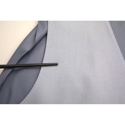 Dolce & Gabbana Light Blue Wool Formal Dress Waistcoat Vest