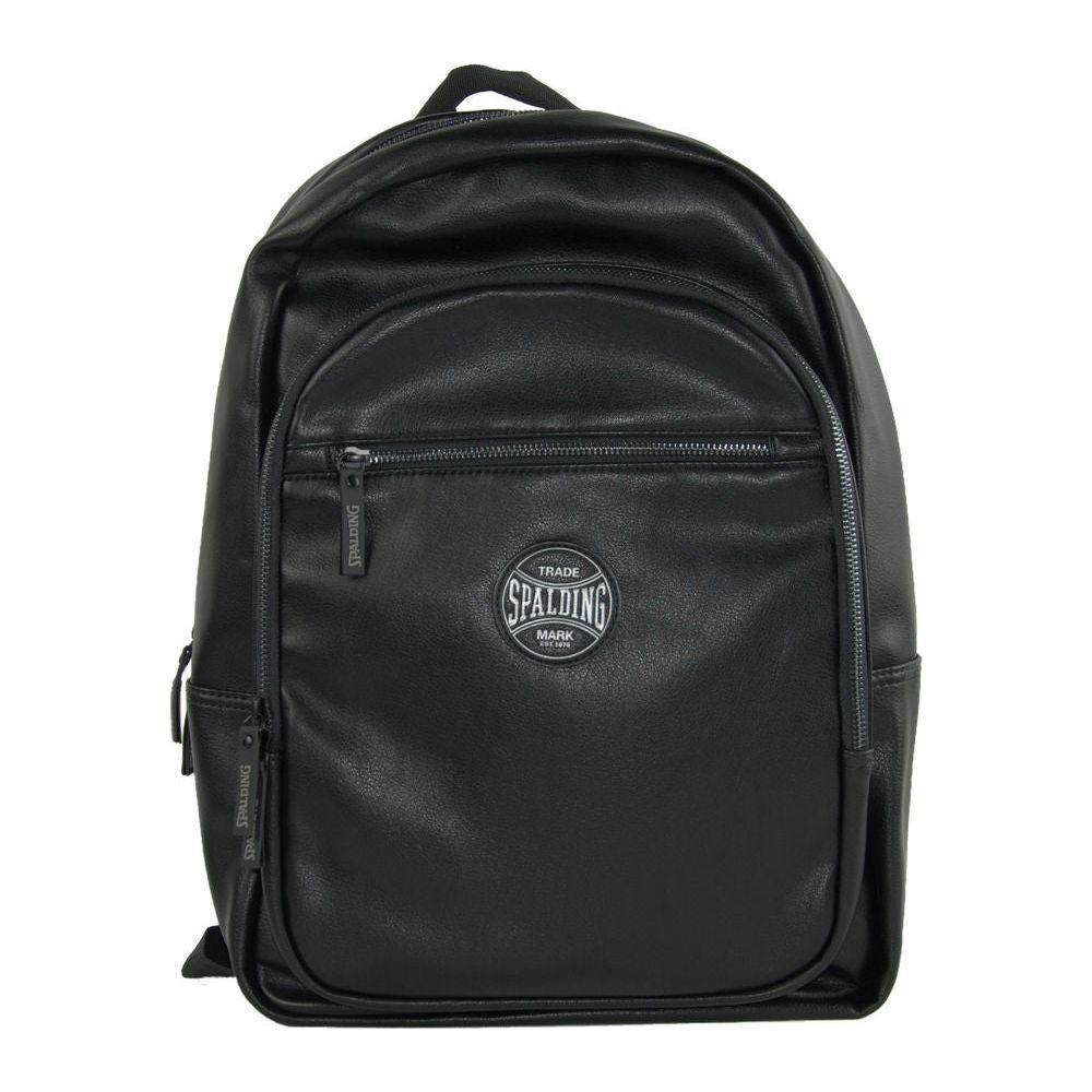 A.G. Spalding & Bros Black Polyethylene Men Backpack AGSPBR-748