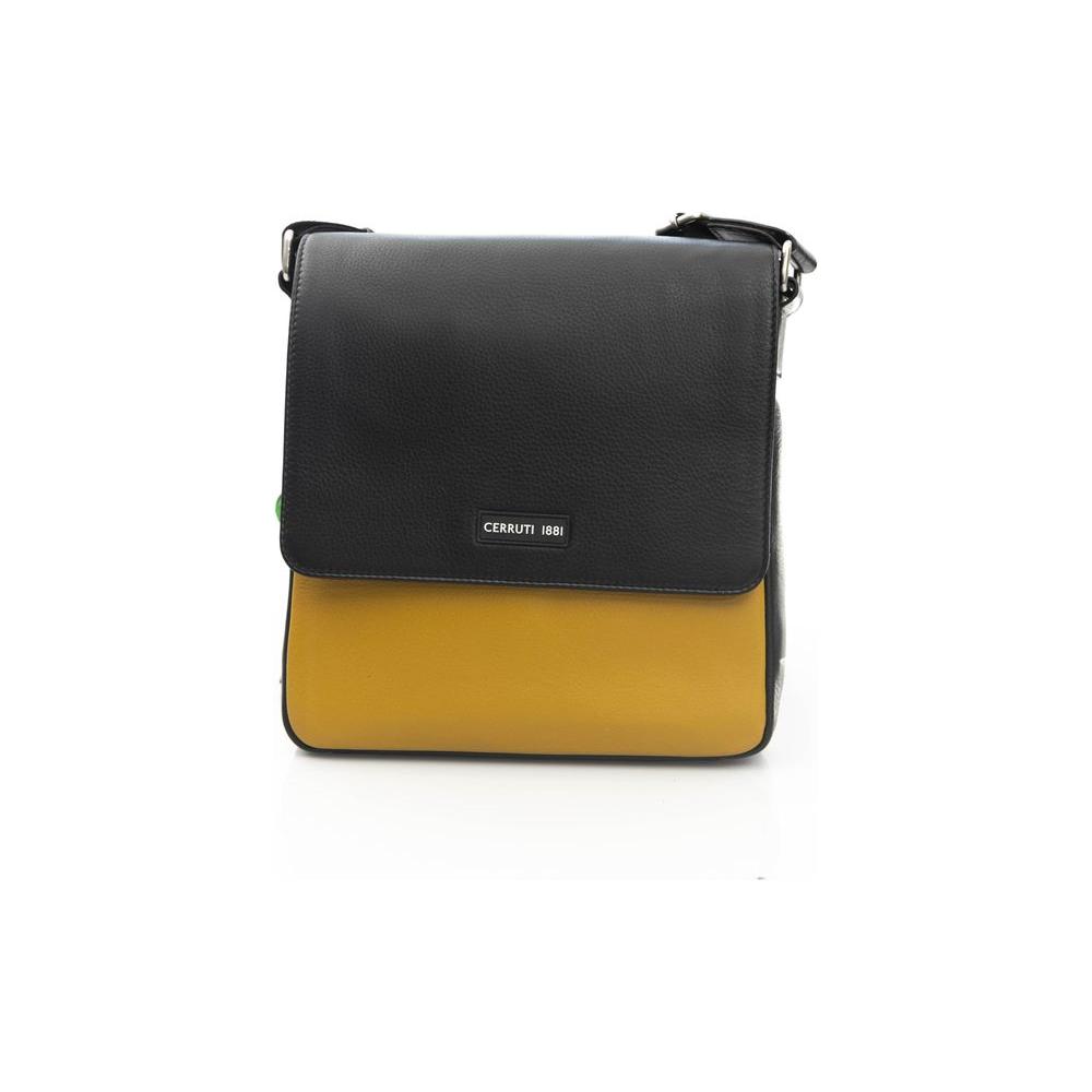 Cerruti 1881 Yellow Leather Women Crossbody