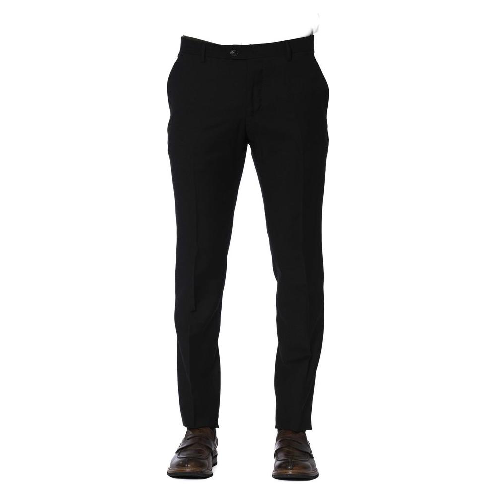 Trussardi Black Wool Pant