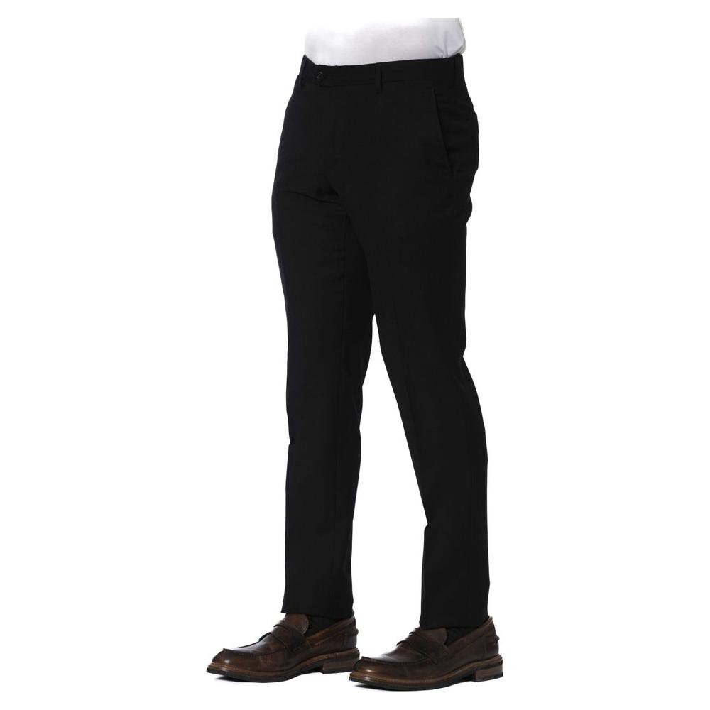 Trussardi Black Wool Pant