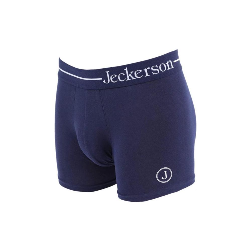 Jeckerson Blue Cotton Men Boxer MAN UNDERWEAR