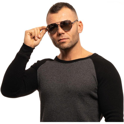 Guess Gray Metal Sunglasses