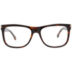 Lozza Brown Men Glasses Frame, full-rim plastic, size 54-17-140, brown color, for men, includes branded case, no spring hinge.