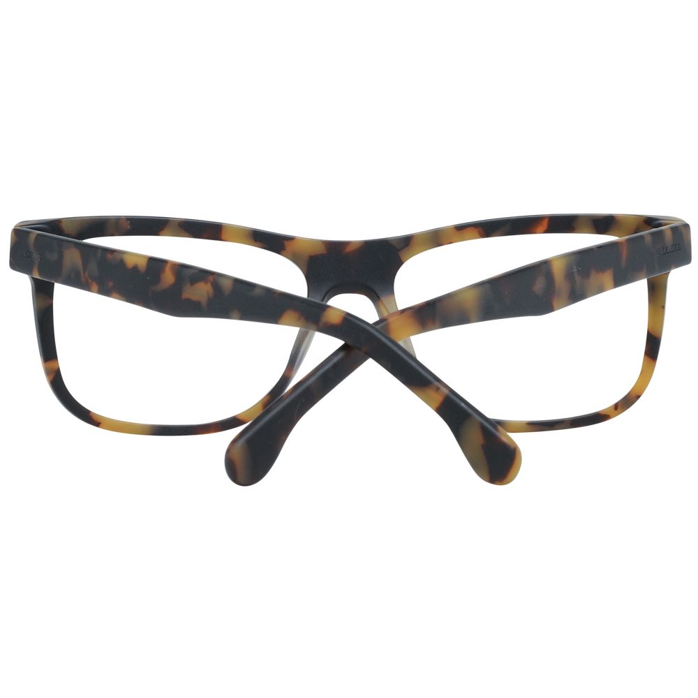 Lozza Brown Men Glasses Frame, plastic full-rim eyeglasses with tortoiseshell pattern, size 54-17-140 with branded case
