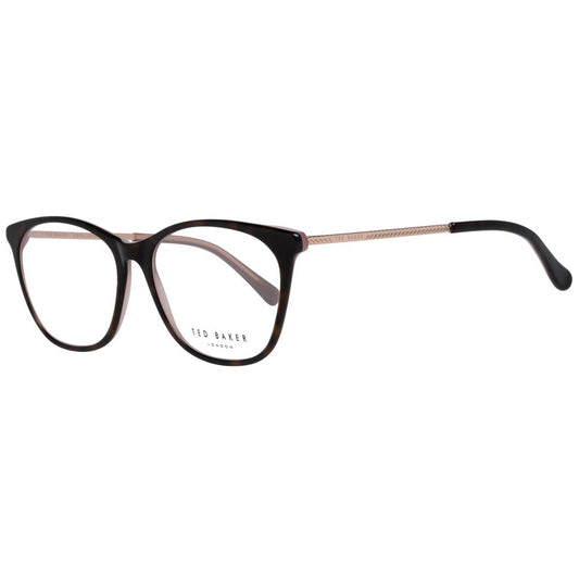 Ted Baker Brown Women Glasses Frame, full-rim plastic, 53-16-140, brown color, includes branded case.