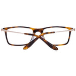 BMW Brown Men Optical Frames, trapezium style, multicolor full-rim with metal and plastic material, for men with demo lenses.